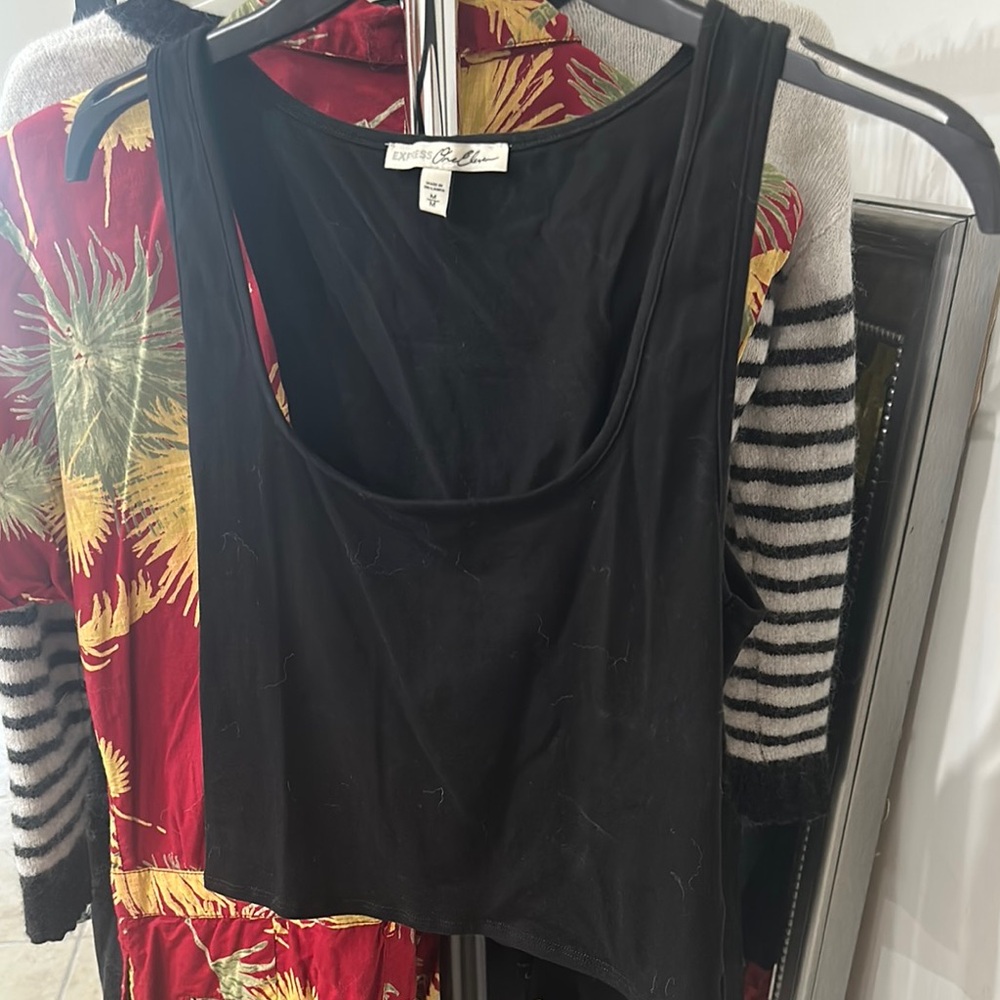 Women's Black Tank Top